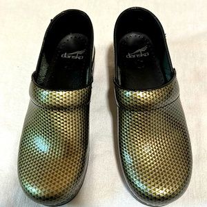 Dansko Clogs. Rare greenish color